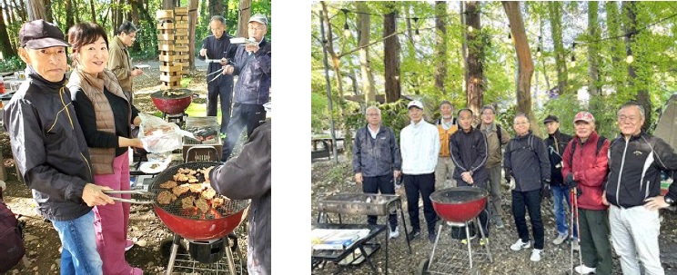 多摩湖周遊ウオーク＆ＢＢＱ 写真